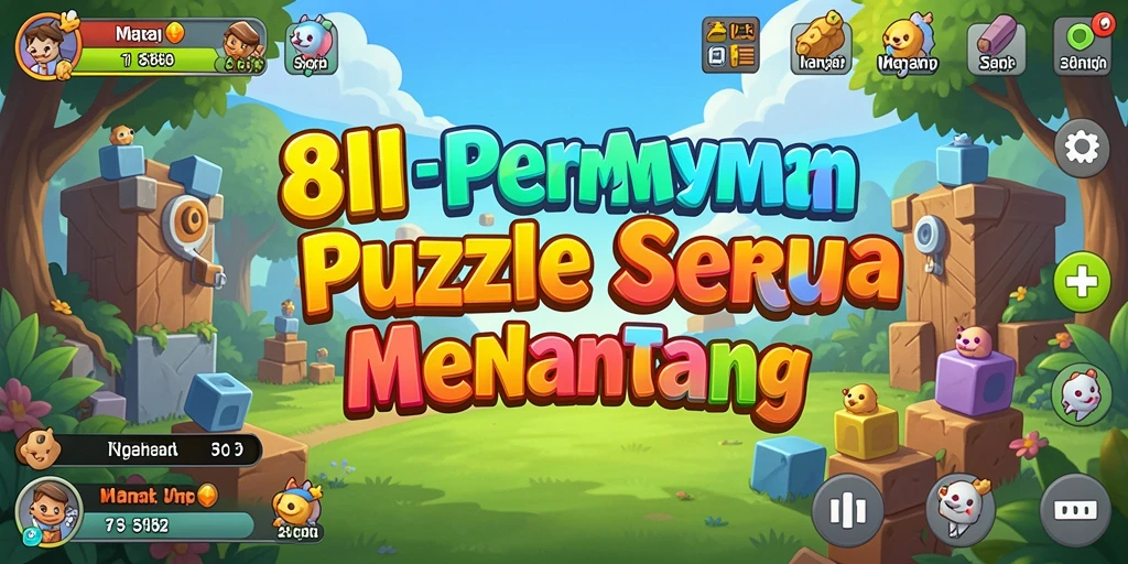 Screenshot gameplay 8II menampilkan teka-teki yang menarik.