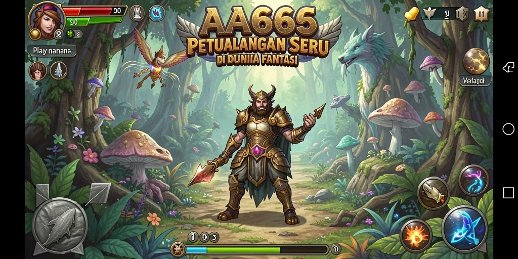 Screenshot gameplay AA666 yang menampilkan petualangan seru.