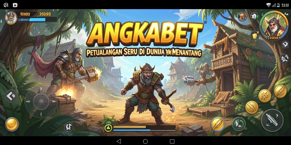 Gameplay seru di ANGKABET dengan petualangan mendebarkan.