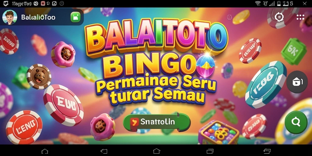 Tampilan gameplay seru dari Bingo di BALAITOTO.