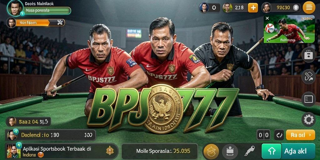 Tampilan menarik dari BPJS777 saat bertaruh pada olahraga favorit.