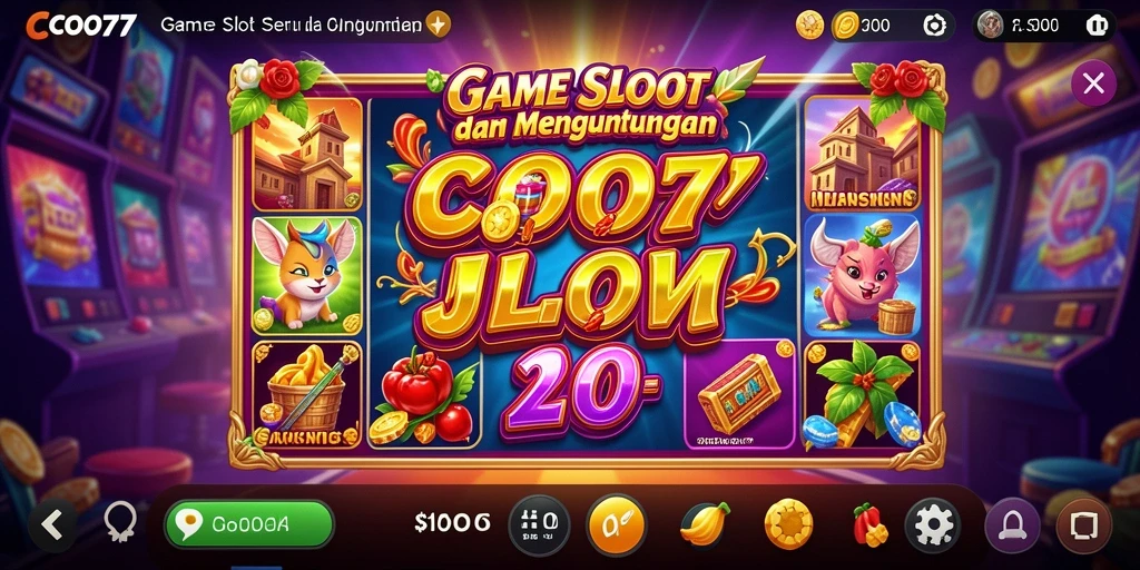 Tangkapan layar seru dari gameplay Slot COO77 yang memukau.