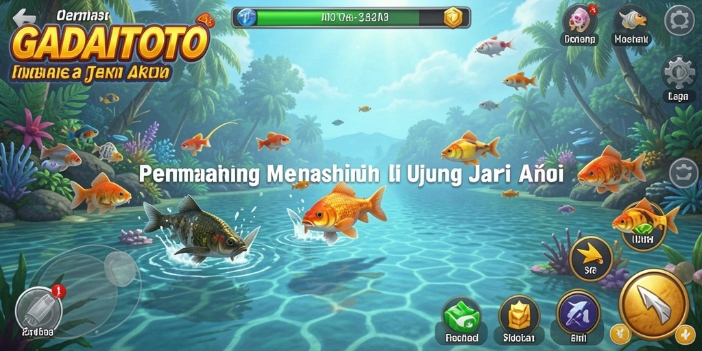 Tangkapan besar di GADAITOTO dengan gameplay memancing yang menarik.