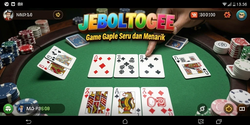 Tampilan gameplay seru di JEBOLTOGEL dengan pemain lain.