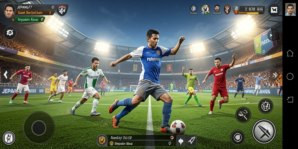 Tampilan gameplay JEPANG77 yang menegangkan dan mendebarkan.