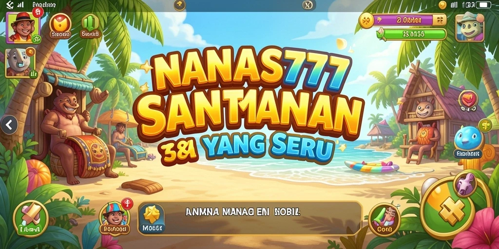 Tampilan menarik dan gameplay seru dari NANAS777.
