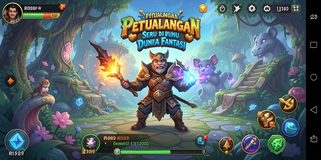 Tampilan screenshot RI889 yang menampilkan momen petualangan seru.