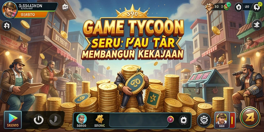 Tangkapan layar S80 menampilkan suasana permainan Tycoon yang mendebarkan.