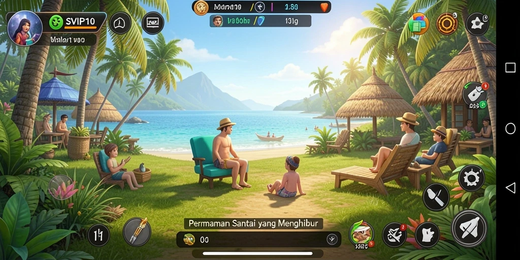 Tangkapan layar gameplay SVIP10 yang menunjukkan keseruan permainan.
