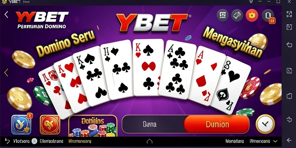 Screenshot gameplay YYBET dengan aksi seru permainan Domino.