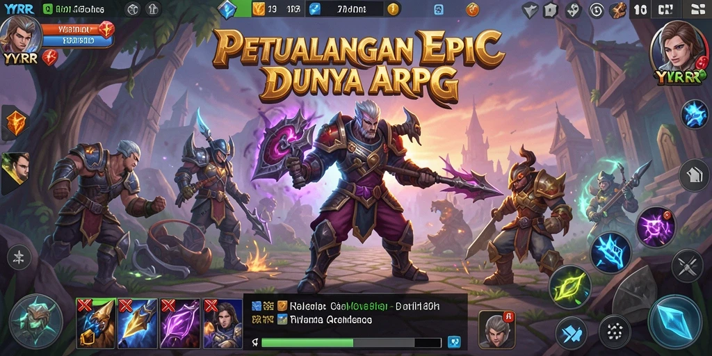 Tampilan gameplay menegangkan dari YYRR yang penuh aksi.