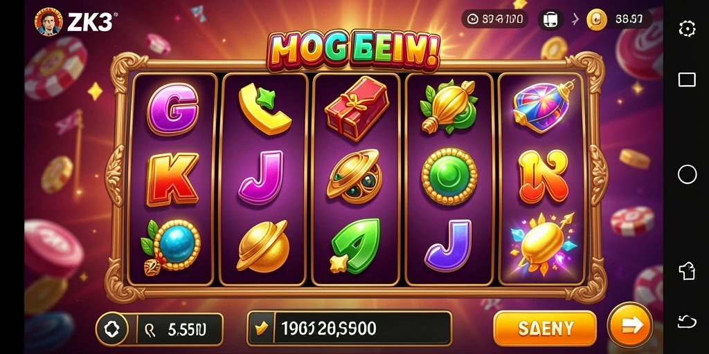 Tampilan menarik dari gameplay ZK3 yang penuh warna.